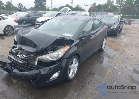 2013 Hyundai Elantra Gls/Limited from USA, damaged, VIN KMHDH4AE3DU577546